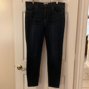 Nicole Miller NY. Jeans. SOHO high rise skinny jeans.  Size 14